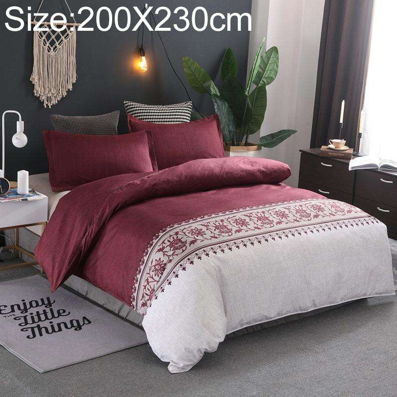 Comforter Bedding Sets Printing Duvet Cover Pillowcase, Without Bed Sheets, Size:200X230 cm-3PCS(...