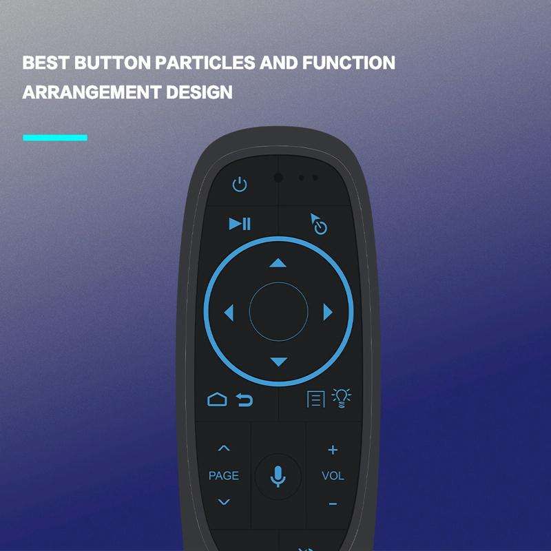 Intelligent Voice Remote Control With Learning Function, Style: G10S Pro BT Dual Mode