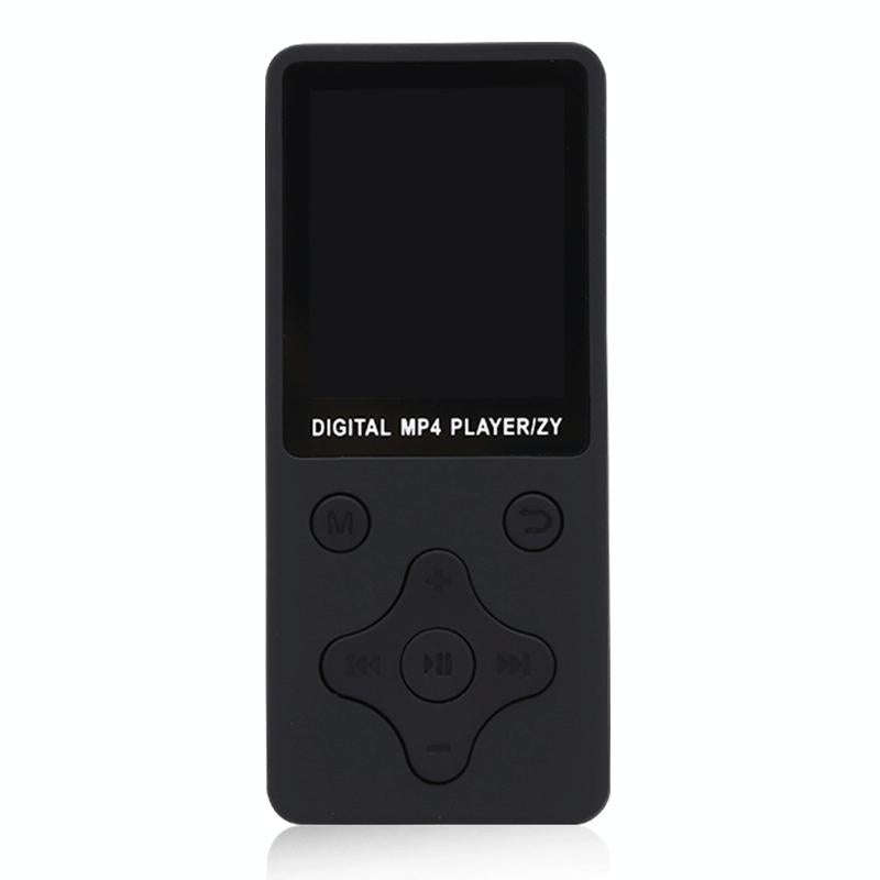 T68 Card Lossless Sound Quality Ultra-thin HD Video MP4 Player(Black)