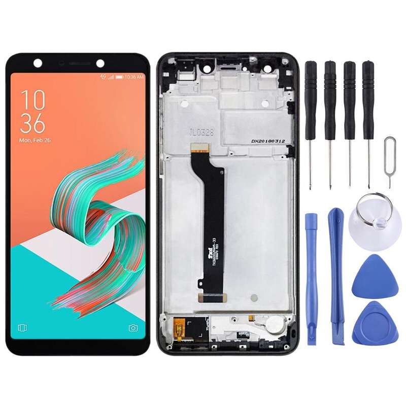 OEM LCD Screen for Asus ZenFone 5 Lite X017DA ZC600KL S630 SDM630 Digitizer Full Assembly with Fr...