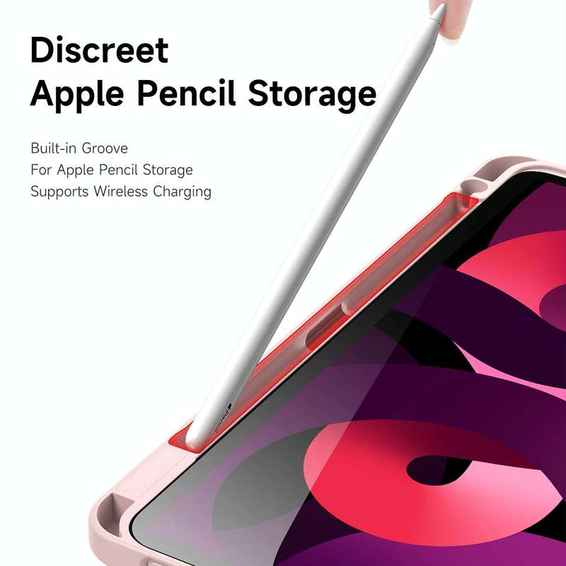 For iPad Air 2020 / Air 2022 / Air 11 2024 DUX DUCIS Magi Series Shockproof Tablet Case(Pink)
