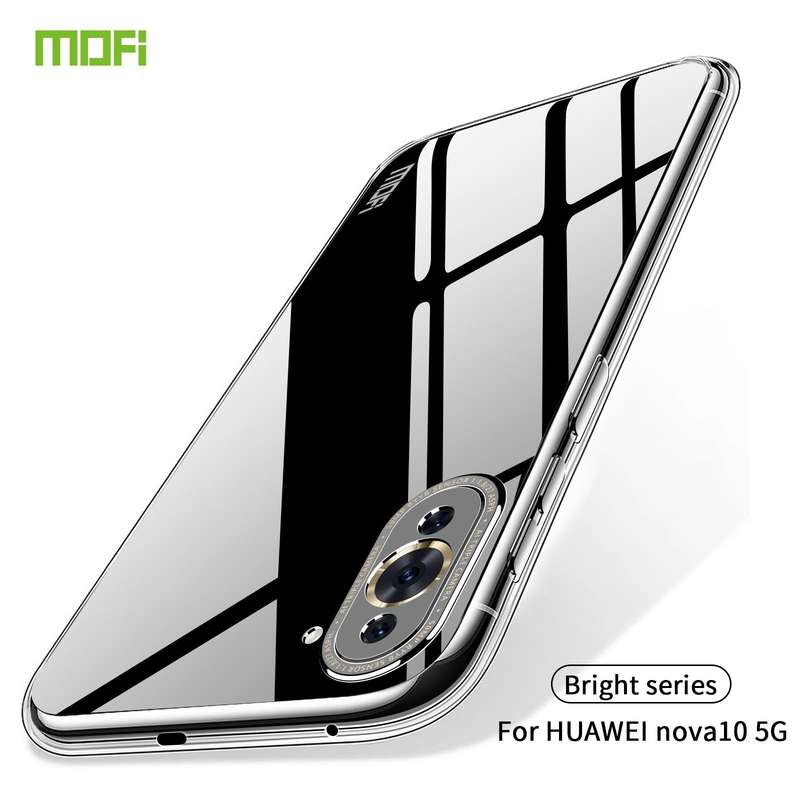 For Huawei Nova 10 5G MOFI Ming Series Ultra-thin TPU Phone Case(Transparent)
