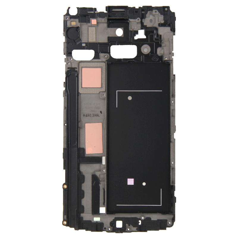 For Galaxy Note 4 / N910V Full Housing Cover (Front Housing LCD Frame Bezel Plate + Middle Frame ...