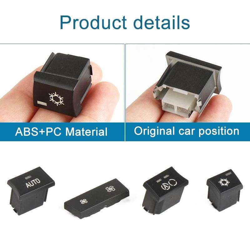 For BMW 1 Series / 3 Series / X1 / X3 Left Driving Car Air Conditioner Panel Switch Button Air Vo...