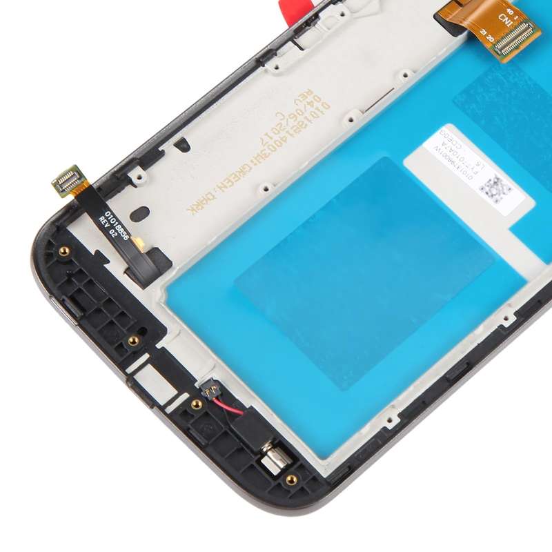 Original LCD Screen For Motorola Moto G4 Plus Digitizer Full Assembly With Frame(Black)