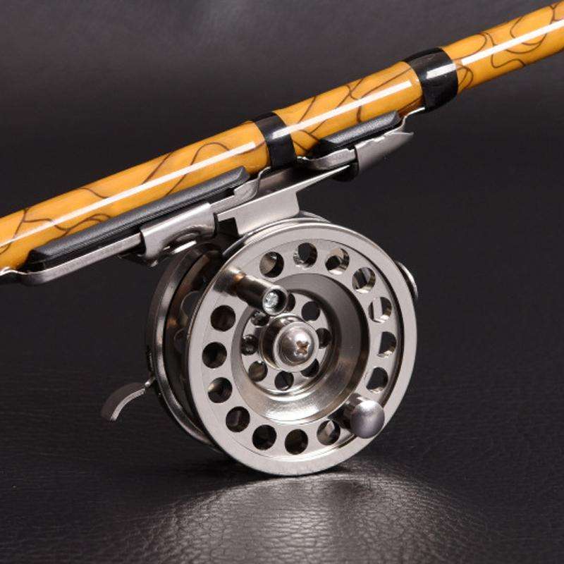 LEO 27757 Fast Reel Before Reeling Lever Brake Ice Fishing Reel, Specification: BLD 60 Right Hand