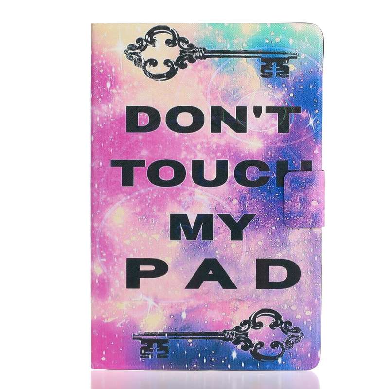 For Samsung Galaxy Tab A9 Voltage Coloured Drawing Smart PU Tablet Case with Sleep / Wake-up Func...