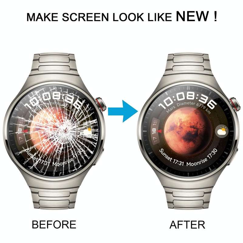 For Huawei Watch 4 Pro Original LCD Screen and Digitizer Full Assembly With Frame (Silver)