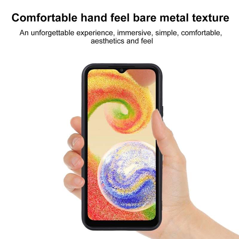 For Samsung Galaxy A04 TPU Phone Case(Black)