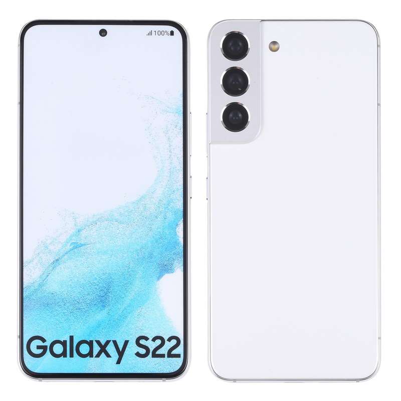 For Samsung Galaxy S22 5G Original Color Screen Non-Working Fake Dummy Display Model (White)