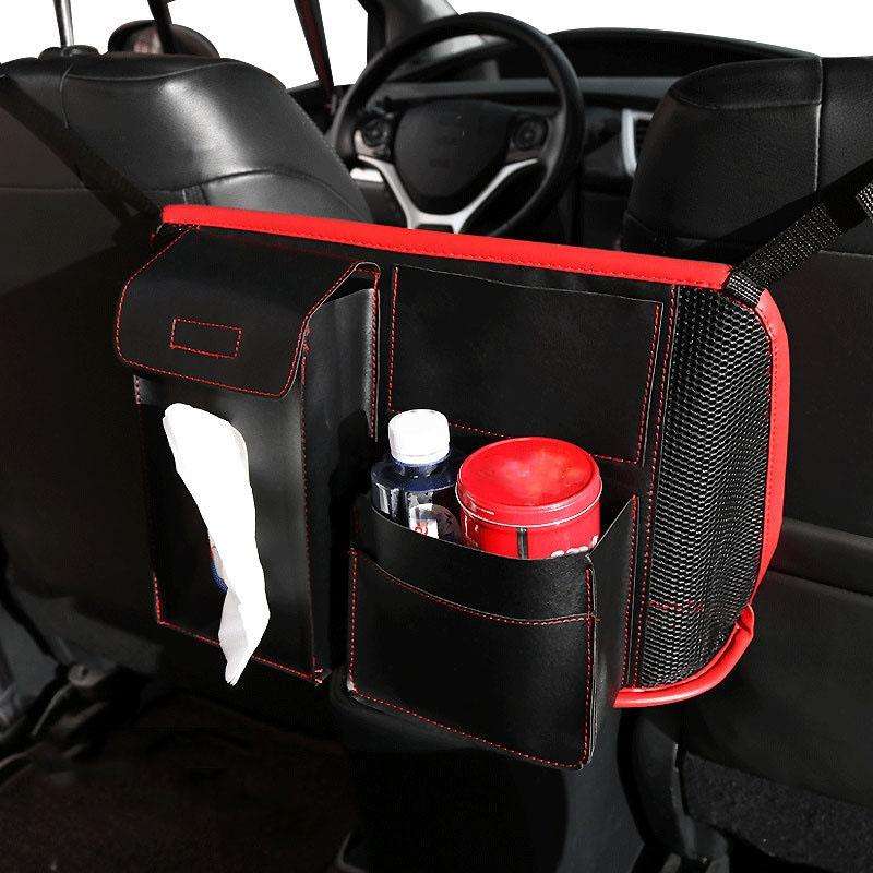 Car Seat Storage Net Pocket Car Storage Bag Multi-Function Suspended Storage Bag, Colour: Thicken...