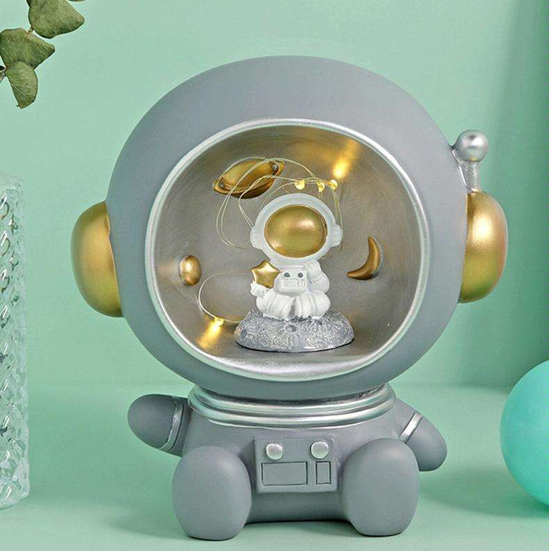 Astronaut Star Lights Ornaments Home Resin Night Light(Starry Night Star)