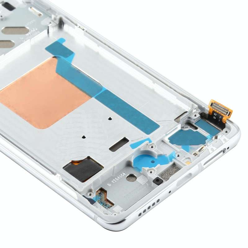 TFT LCD Screen for Xiaomi Redmi K30 Ultra / M2006J10C Digitizer Full Assembly with Frame(Silver)