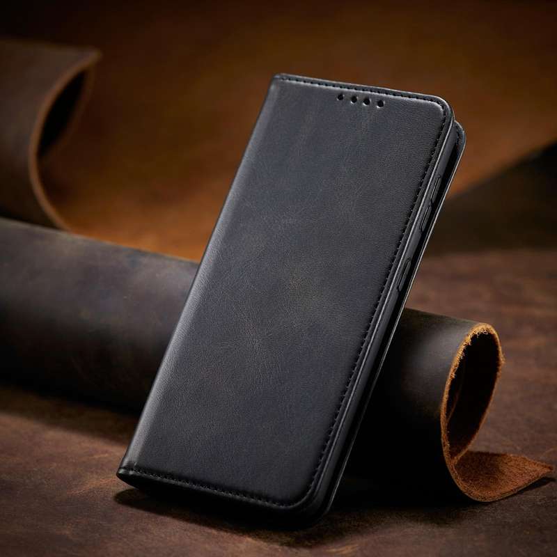 For Samsung Galaxy A70 Calf Texture Magnetic Horizontal Flip Leather Case with Holder & Card Slot...