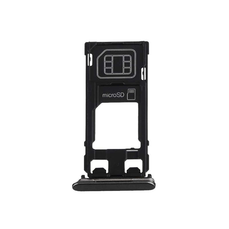 SIM Card Tray + Micro SD Card Tray + Card Slot Port Dust Plug for Sony Xperia X (Single SIM Version)