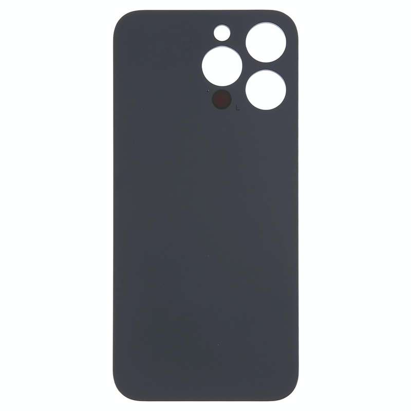 Easy Replacement Big Camera Hole Glass Back Battery Cover for iPhone 14 Pro Max(Purple)