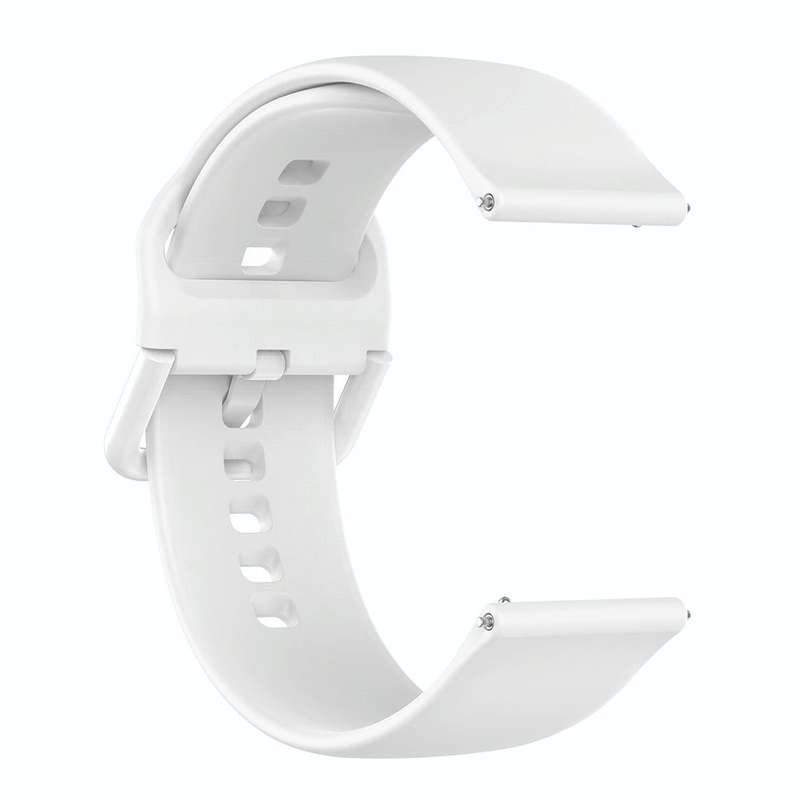 23mm Color Buckle Silicone Wrist Strap Watch Band for Fitbit Versa 2 / Versa / Versa Lite / Blaze...