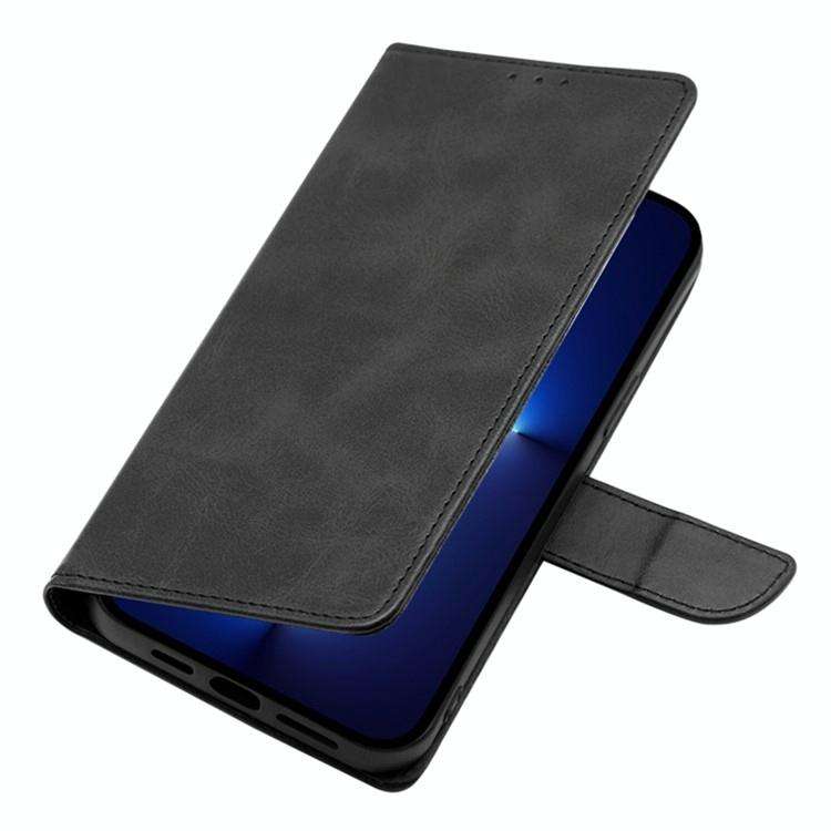 For Huawei nova 12i 4G Calf Texture Buckle Flip Leather Phone Case(Black)