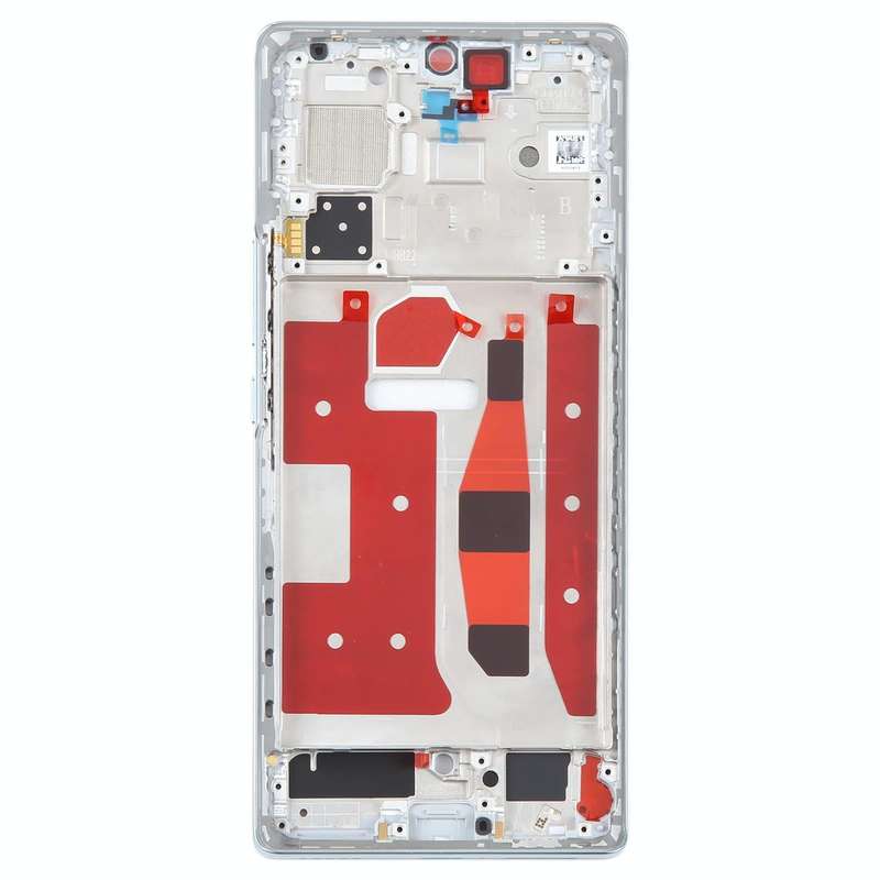 For Honor 70 Front Housing LCD Frame Bezel Plate(Blue)
