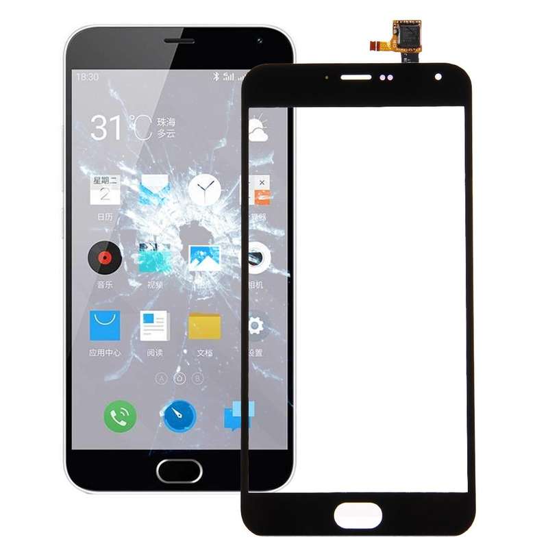For Meizu M2 Note (China Telecom Version) Touch Panel(Black)
