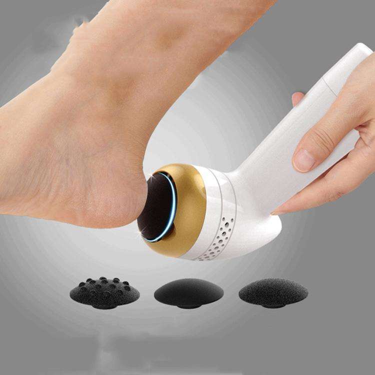 Electric Rechargeable Foot Peeling and Calluses Automatic Vacuum Grinding Foot Pedicure, Style:12...