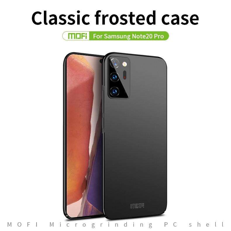For Samsung Galaxy Note20 Ultra MOFI Frosted PC Ultra-thin Hard Case(Rose gold)