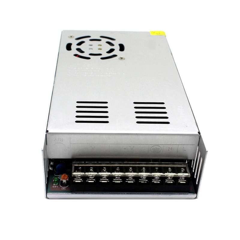 S-350-48 DC48V 7.3A 350W Light Bar Regulated Switching Power Supply LED Transformer, Size: 215 x ...