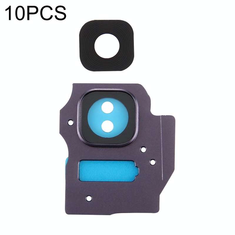 For Galaxy S8+ / G955 10pcs Camera Lens Cover (Grey)