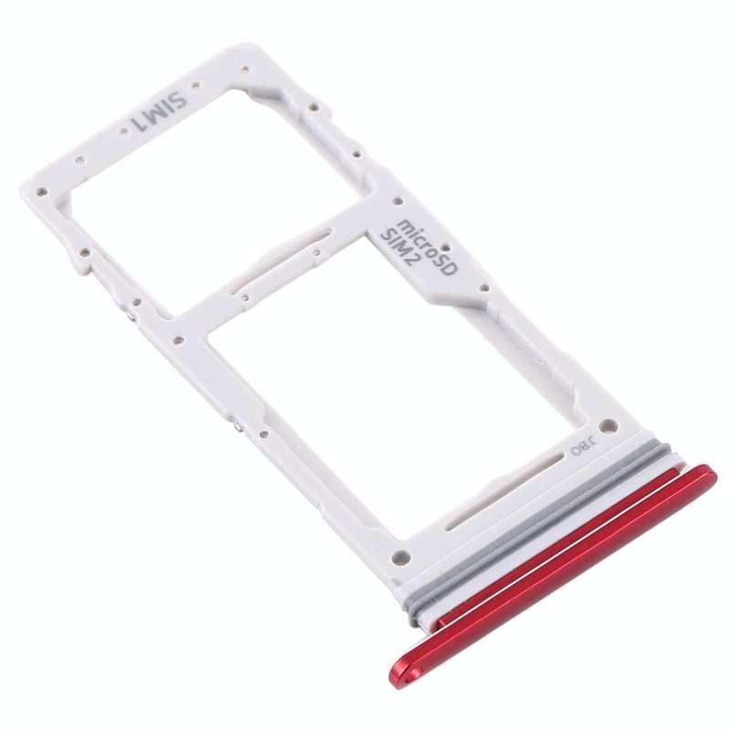 For Samsung Galaxy Note 10 Lite SM-N770 SIM Card Tray + SIM Card Tray / Micro SD Card Tray (Red)