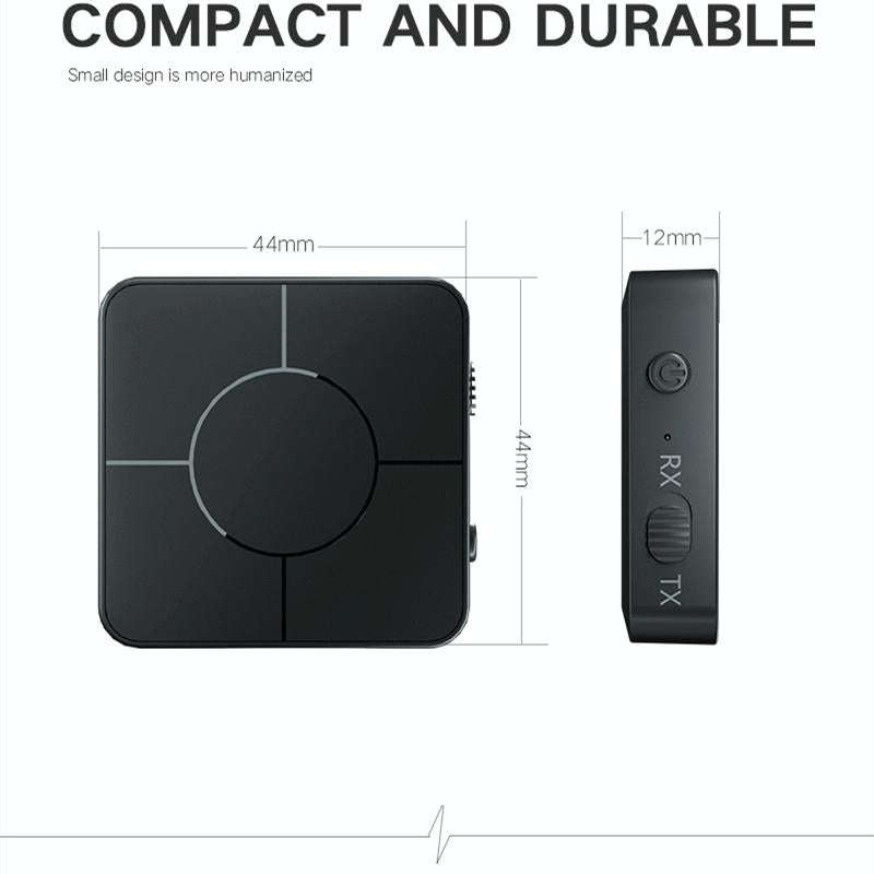 KN326 Bluetooth Audio Receiver Transmitter 5.0 Two-in-one Bluetooth Adapter for Hands-free Calls