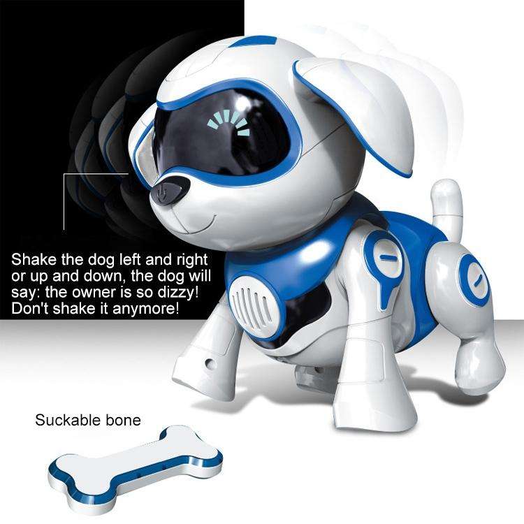 USB Charging Smart Touch Sensing Machine Dog Children Electric Toys, Supports Walking & Gnawing B...