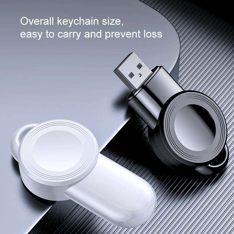 K02 Universal Portable Magnetic Wireless Charger for Apple Watch Series 6 / 5 / SE / 4 / 3 / 2 / ...