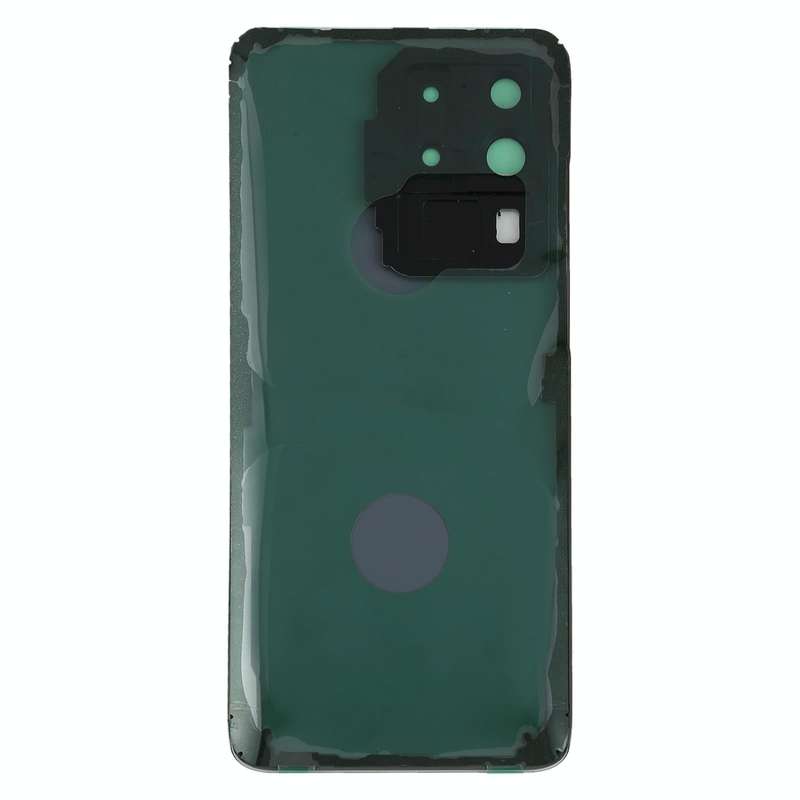 For Samsung Galaxy S20 Ultra Battery Back Cover with Camera Lens Cover (Black)