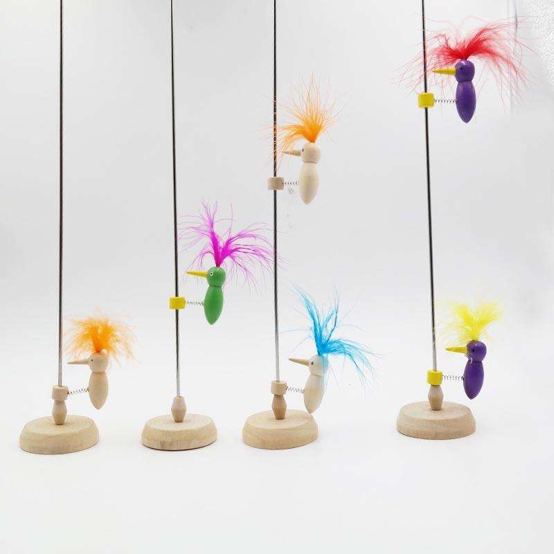 10 PCS Nodding Woodpecker Decompression Vent Children Educational Toys, Colour: Primary Color Sin...