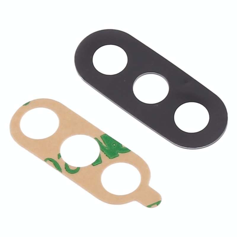 10 PCS Back Camera Lens & Adhesive for Xiaomi Mi 6X / A2(Black)