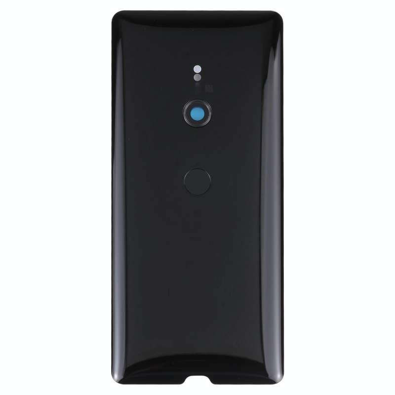 Original Battery Back Cover with Fingerprint for Sony Xperia XZ3(Black)
