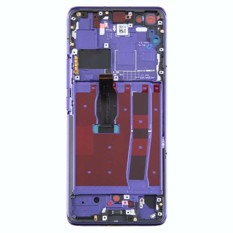 LCD Screen and Digitizer Full Assembly with Frame for Huawei Nova 7 Pro 5G(Blue)