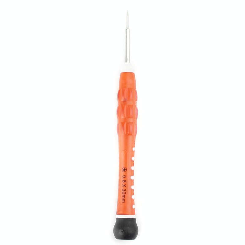 Professional Repair Tool Open Tool 0.8 x 30mm Pentacle Tip Socket Screwdriver(Orange)