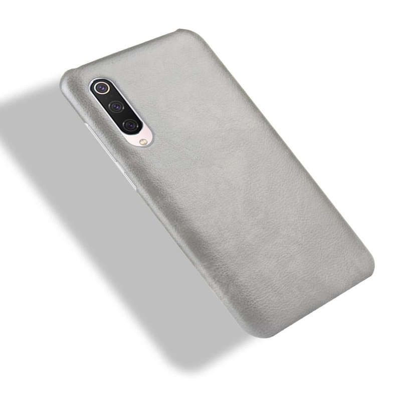 For Xiaomi Mi 9 Pro Shockproof Litchi Texture PC + PU Case(Gray)