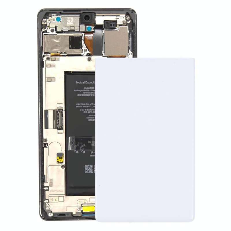 Battery Back Cover for Google Pixel 6a(White)