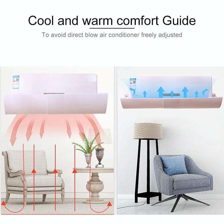 Bedroom Wall-Mounted Baby Universal Anti-Straight Blowing Air Conditioning Windshield Wind Deflec...