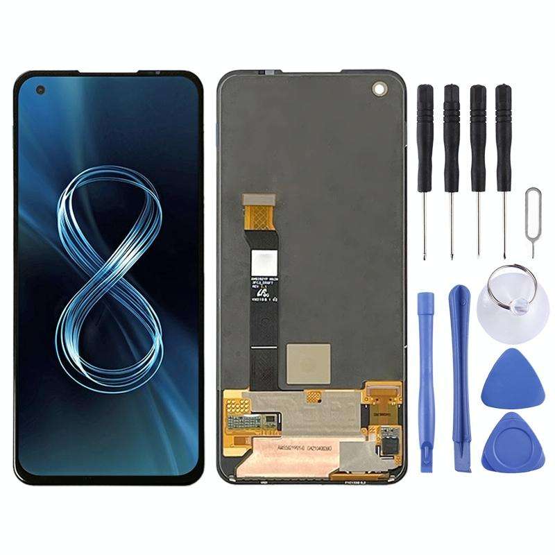 Original AMOLED LCD Screen for Asus Zenfone 8 ZS590KS-2A007EU I006D with Digitizer Full Assembly ...