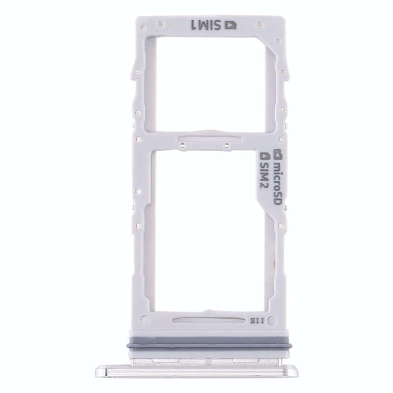 For Samsung Galaxy Note10+ SIM Card Tray + SIM Card Tray / Micro SD Card Tray (White)