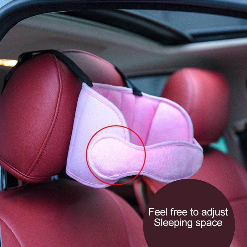 Child Car Seat Head Support Comfortable Safe Sleep Solution Pillows Neck Travel Stroller Soft Cus...
