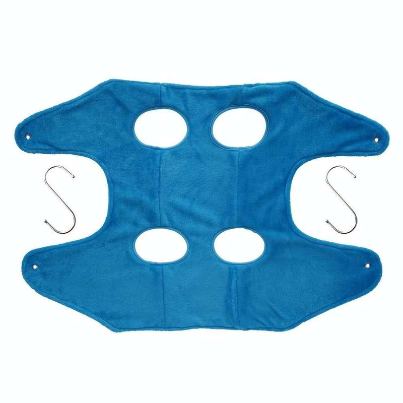 Cat And Dog Hammock Pet Nail Trim Thickening Grooming Hammock, Size: Middle 30cm(Blue)