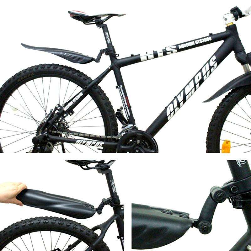 Mountain Road Fits Cycling Creative Mud Guard Dovetail Style Fenders Set for Bike Front And Rear(...