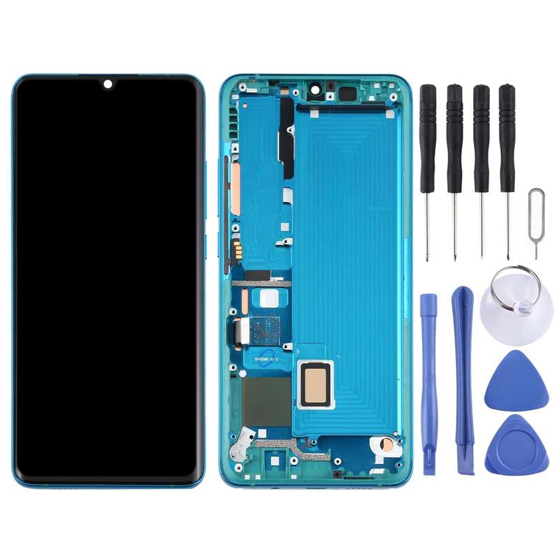 Original LCD Screen and Digitizer Full Assembly With Frame for Xiaomi Mi CC9 Pro / Mi Note 10 / M...