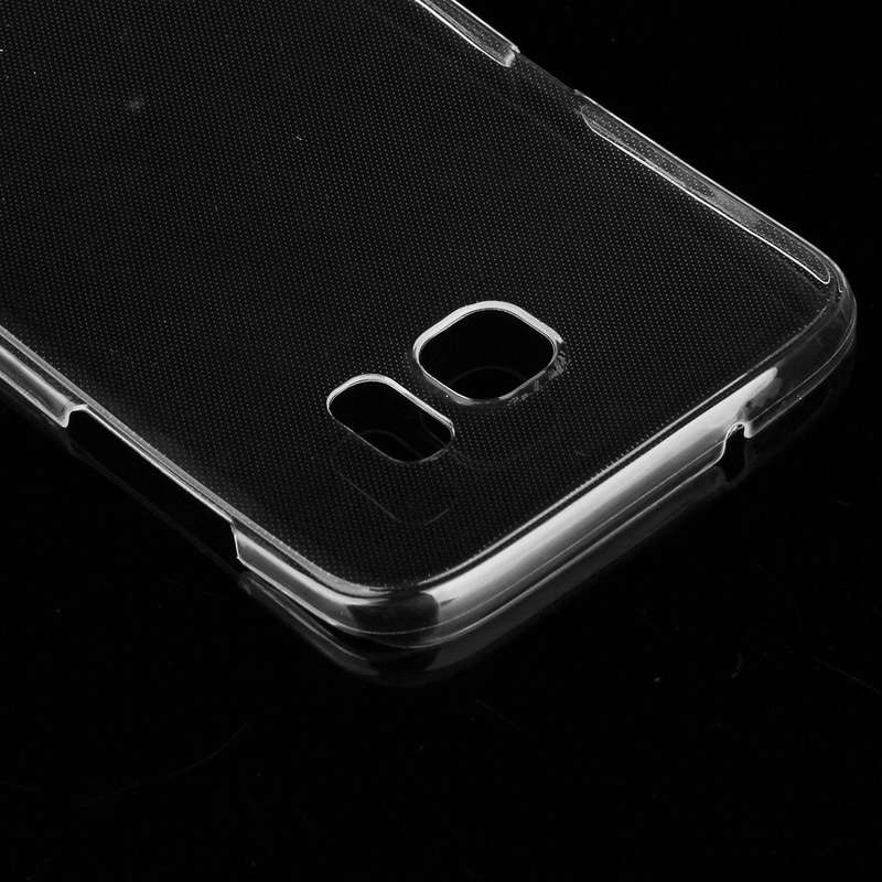 For Galaxy S7 Edge / G935 0.75mm Double-sided Ultra-thin Transparent TPU Protective Case (Transpa...