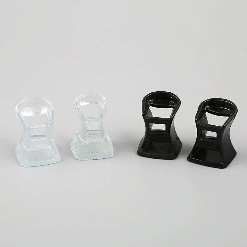 5 Pairs Hard Wearing Anti-slip PVC StoppersShoes High Heel Cover Protectors, Size: M ,Random Colo...