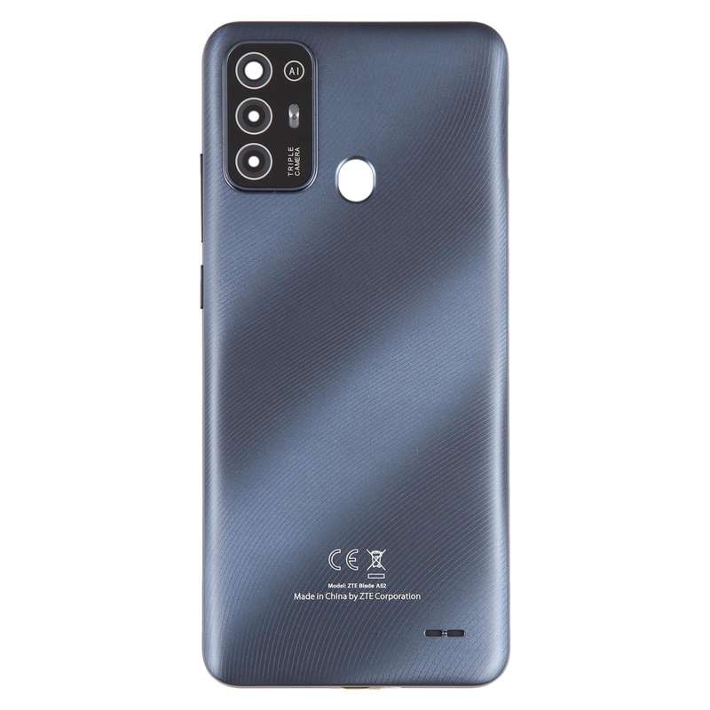 For ZTE Blade A52 Battery Back Cover(Grey)